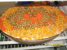 Torta salgada de festa da Aline