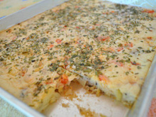 Torta de sardinha deliciosa