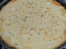 Quiche de queijo sem glúten