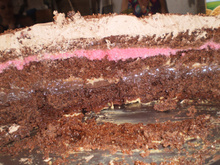 Recheio de brigadeiro de morango