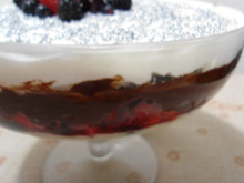 Torta de frutas vermelhas