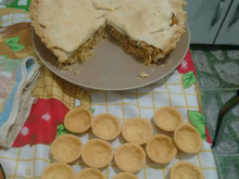 Massa de barquete e bregeré da mãe