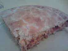 Empadão de frango com palmito