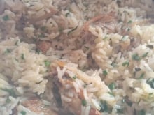 Arroz com frango divino