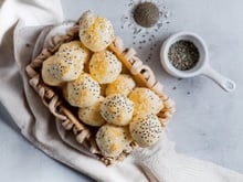 Pão de queijo vegano