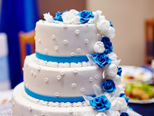 Bolo de noiva de ameixa