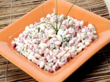 Salada de Feijão Branco com Maionese
