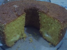 Bolo de milho com requeijão