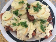 Frango ao creme de provolone