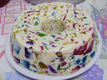 Mosaico de gelatina