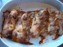 Coxa de frango crocante