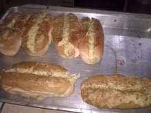 Pão de alho caseiro
