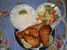 Cação a Milanesa da Elô