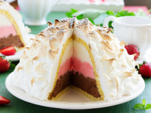 Baked Alaska: receita do delicioso bolo com sorvete e merengue