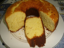 Bolo de milho no liquidificador