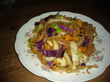 Yakissoba simples e barato