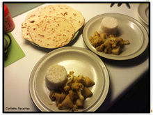Aloo Gobi 2 - curry de batata e couve-flor indiano