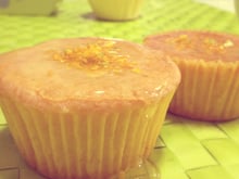 Cupcake de laranja