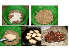 Bolinhos de carne fritos