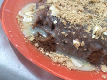 Bolo de chocolate de caneca