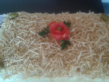 Bolo salgado com pão de forma