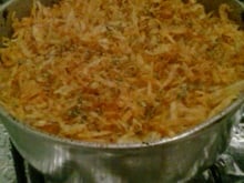 Arroz de forno saboroso