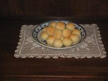Pão de queijo sequinho