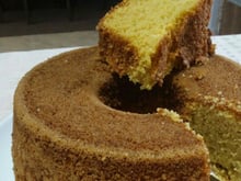 Bolo de fubá sem glúten e sem lactose