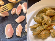 Cansei de comer picadinho de frango sem graça, agora eu só faço essa receita rápida e deliciosa