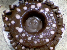 Bolo  simples de chocolate