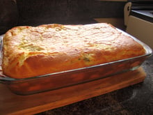 Torta de ricota com azeitona