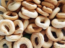 Biscoito de queijo quebra-quebra