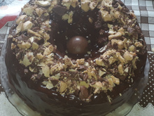 Bolo festa com bombom