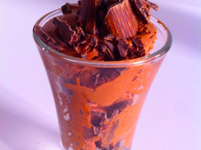 Mousse de chocolate da Bê