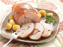Vitela assada ao vinho