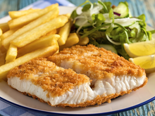 Alfredo Vozmediano, chef: "O peixe frito não é empanado; ele fica crocante com essa mistura de farinha e água."