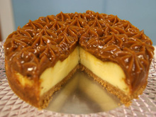 Cheesecake de doce de leite