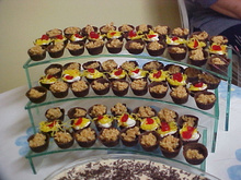 Casquinhas de chocolate da Bel