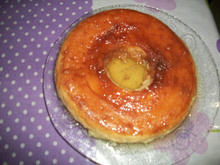 Pudim de micro-ondas