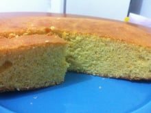 Bolo de farinha de milho delícia