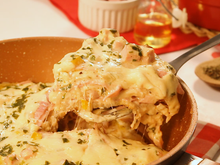 Lasanha de frigideira