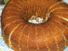 Bolo de fubá cozido