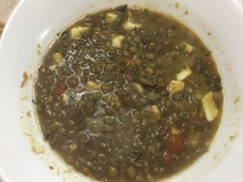 Sopa delícia de lentilha