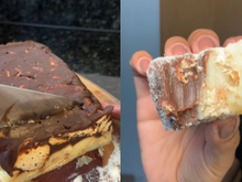 Descobri a receita de uma palha italiana incrível: crocante e com dois sabores, meus filhos pediram para fazer de novo