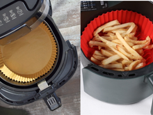 Forma descartável ou forma de silicone? Entenda qual é a melhor para a sua airfryer