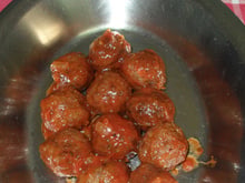 Almôndega com calabresa