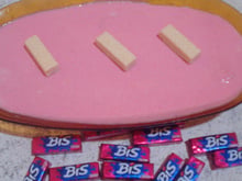 Pavê de morango com Bis