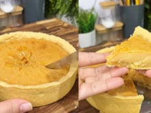 Nem torta, nem pavê: esse empadão doce com 3 ingredientes e muito fácil de fazer vai tomar o posto de sobremesa favorita