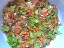 Salada de panela