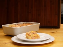Arroz de forno à parmegiana